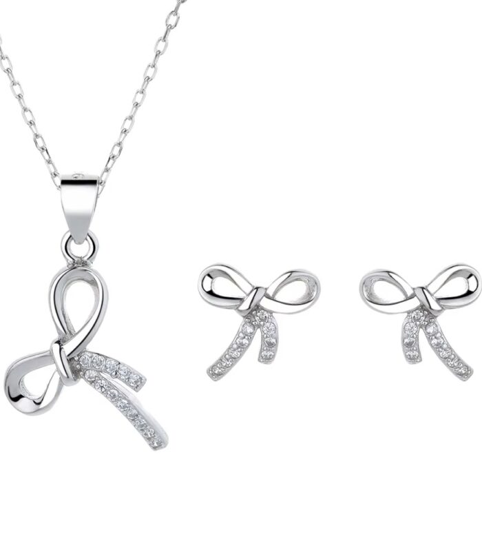 Double S Shape Pendant Chain Necklace for Women & Girls By Silvara- PDTS-2